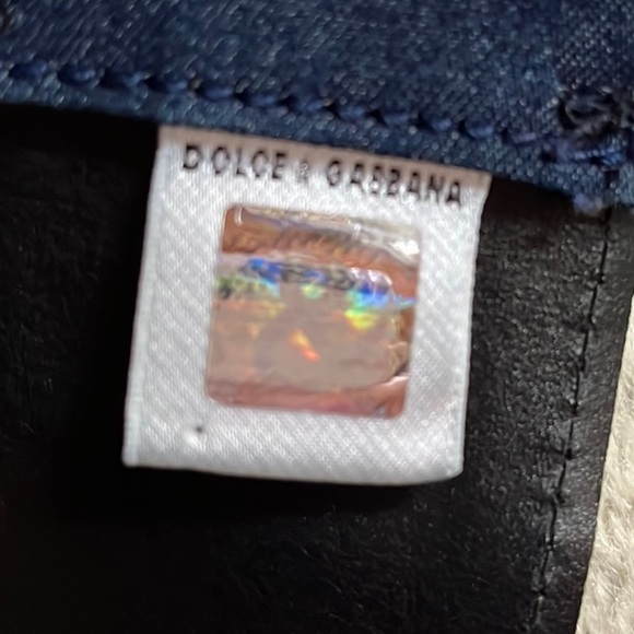 Dolce & Gabbana Denim and Gold Belt - Picture 10 of 16